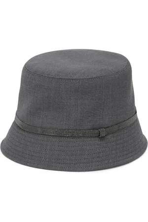 Brunello Cucinelli Fischerhut mit Monili-Kettendetail