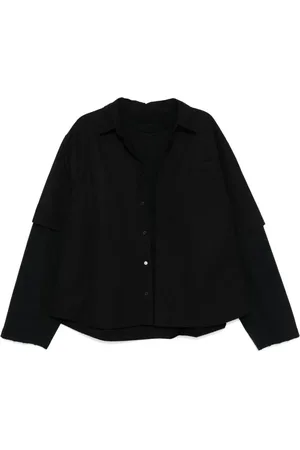 We11 Done Hemd im Layering-Look
