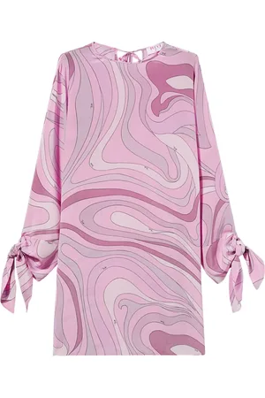 Puccini Minikleid mit abstraktem Muster