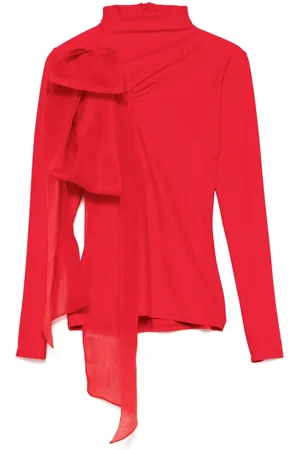 Atu Body Couture Bluse mit Schleifendetail