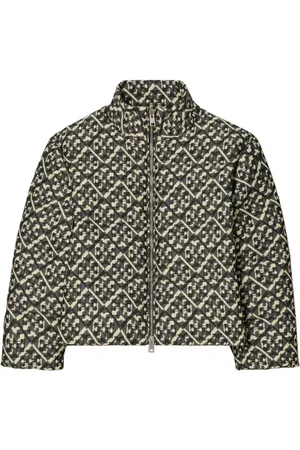 Tory Burch Daunenjacke mit Monogrammmuster