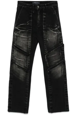 Y / PROJECT Jeans mit Klettverschluss