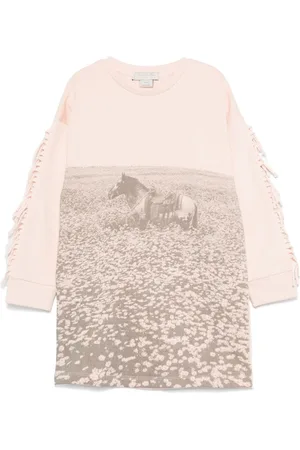Stella McCartney Kleid mit grafischem Print