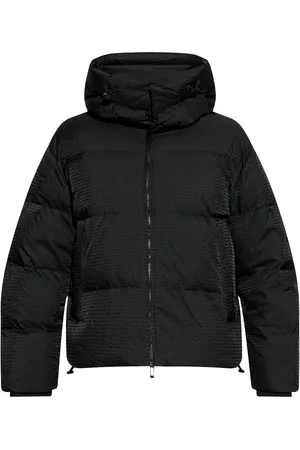 Emporio Armani Kapuzenjacke mit Logo-Buchstaben