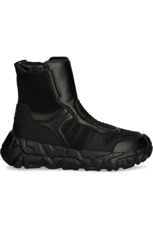 Armani Exchange Stiefel mit Logo-Applikation