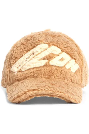 Dsquared2 Baseballkappe aus Faux Shearling
