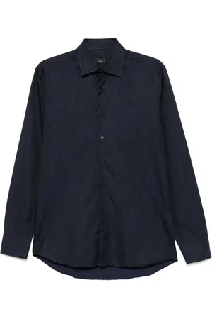 Etro Jacquard-Hemd mit Paisleymuster
