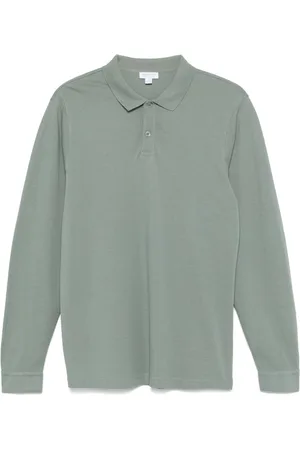 Sunspel Poloshirt aus Pikee