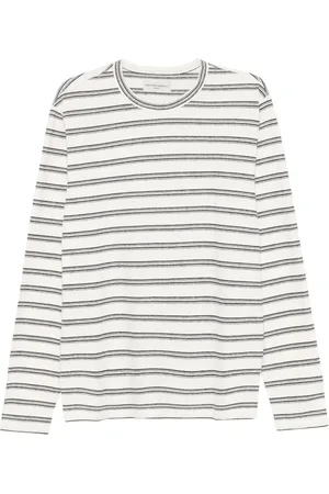 OFFICINE GENERALE Gestreiftes T-Shirt