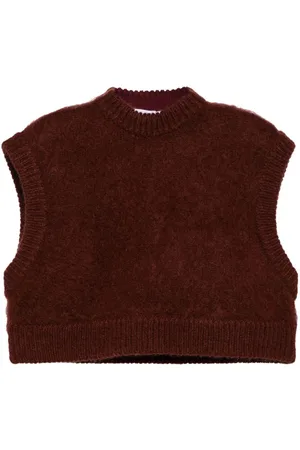 ENFÖLD Gestrickter Cropped-Pullunder