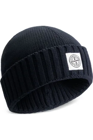 Stone Island Beanie mit Kompass-Applikation