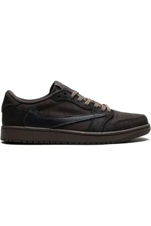 Jordan X Travis Scott Air 1 Low OG "Velvet Brown/Dark Mocha" Sneakers