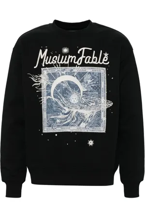 Musium Div. Sweatshirt mit Logo-Print