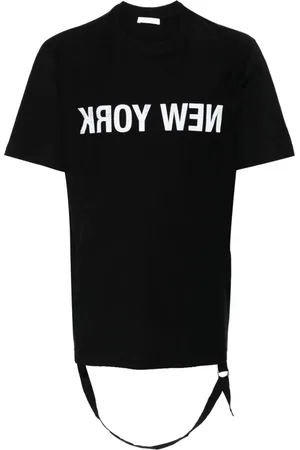 Helmut Lang T-Shirt mit "New York"-Print