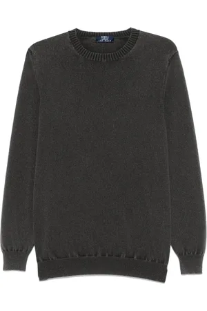 FEDELI Pullover mit Rundhalsausschnitt