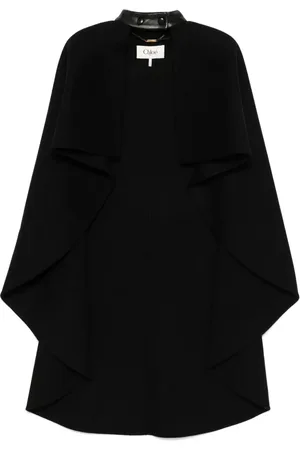 Chloé Cape mit asymmetrischem Saum
