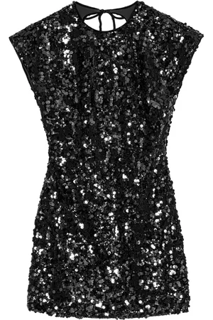 Ganni Minikleid mit Pailletten