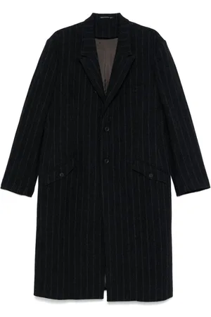 YOHJI YAMAMOTO Mantel mit Nadelstreifen