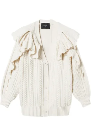 Twin-Set Cardigan mit Rüschen