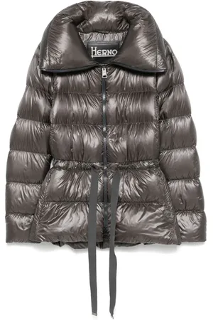 HERNO Gefütterte Jacke mit Kordelzug