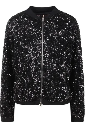 HERNO Bomberjacke mit Pailletten