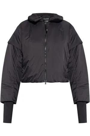 Y-3 Gefütterte Cropped-Jacke