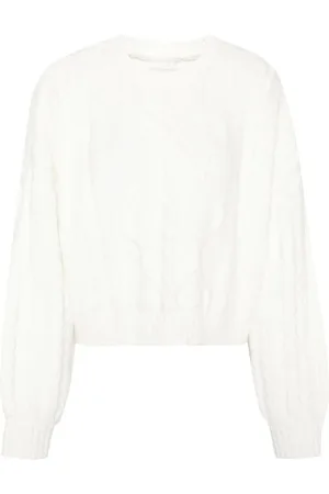 Musium Div. Pullover mit Zopfmuster