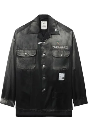 Maison Mihara Yasuhiro Hemd mit Logo-Patch