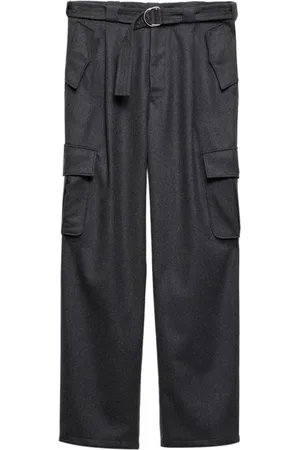 Prada Hose mit Faltendetail