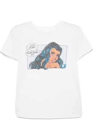 RE/DONE T-Shirt mit grafischem Print