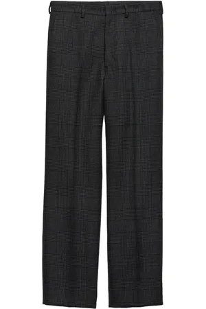 Prada Hose mit Prince of Wales-Karo