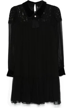 NISSA Minikleid mit Spitzeneinsätzen