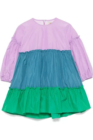 Stella McCartney Kleid in Colour-Block-Optik