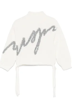 Msgm Pullover mit Intarsien-Logo