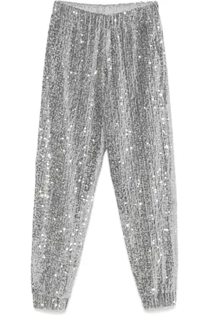 HERNO Hose mit Pailletten
