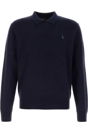 Ralph Lauren Pullover mit Poloshirtkragen