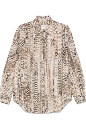 LEMAIRE Hemd mit Print
