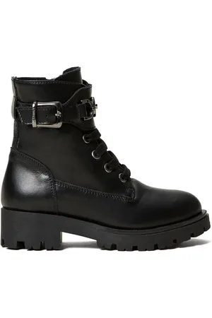 Twin-Set Bikerstiefel mit Knöchelriemen
