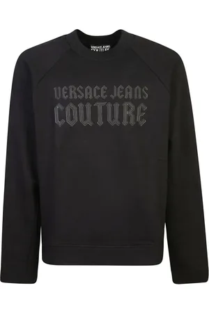 VERSACE Sweatshirt mit Gothic-Logo