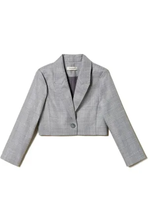 Twin-Set Spencer Blazer mit Prince of Wales-Karo