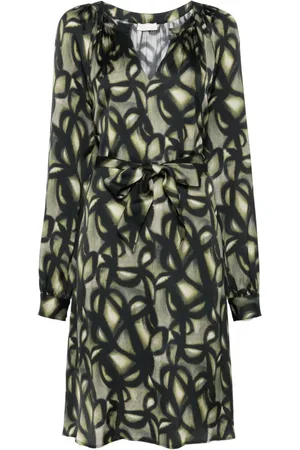 Liu Jo Satin-Minikleid mit Print