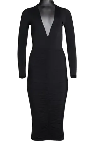 SER.O.YA Priyanka Mesh-Midikleid