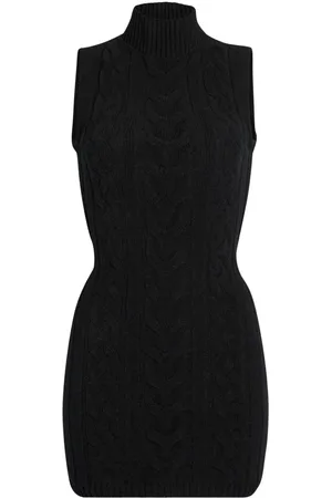 SER.O.YA Julissa Minikleid mit Zopfmuster
