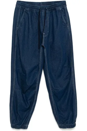 Chocoolate Tapered-Jeans mit Kordelzug