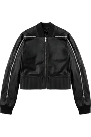Rick Owens Bomberjacke aus Leder