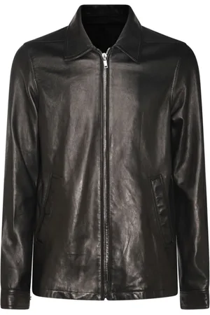 Rick Owens Lederjacke mit Reißverschluss