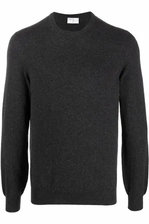 FEDELI Kaschmirpullover mit Rundhalsausschnitt