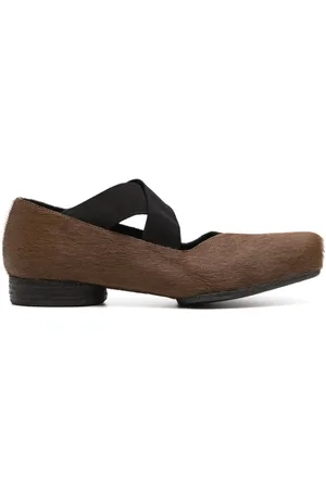 UMA WANG Ballerinas mit Pelz