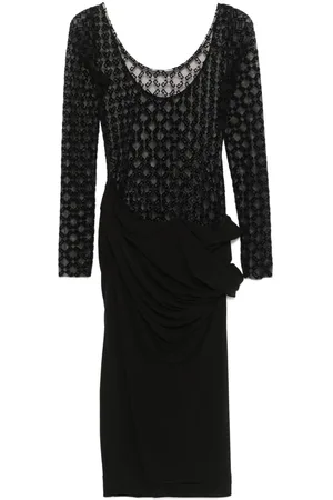 Givenchy Kleid aus Mesh mit 4G