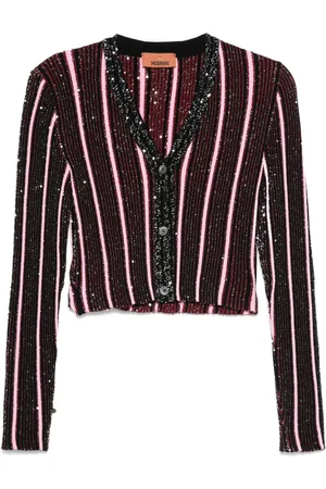 Missoni Gerippter Cardigan mit Pailletten